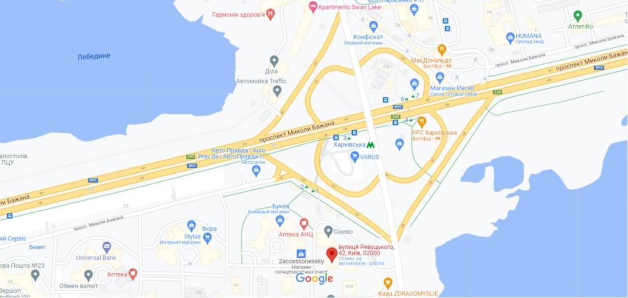 Уютная квартира метро Харьковская 3 мин, Паспорт-Сервис, Аэропорт Борисполь Киев Экстерьер фото